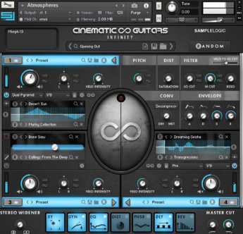 SAMPLE LOGIC Cinematic Guitars Infinity